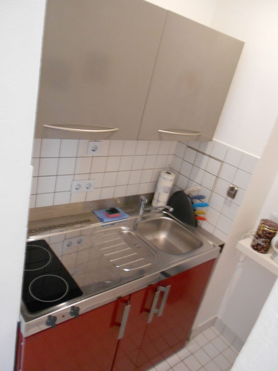 Studio, 1 Double Bed with Sofa bed, Balcony (incl. EUR 25 cleaning fee) | Private kitchen | Coffee/tea maker, fridge, microwave, stovetop