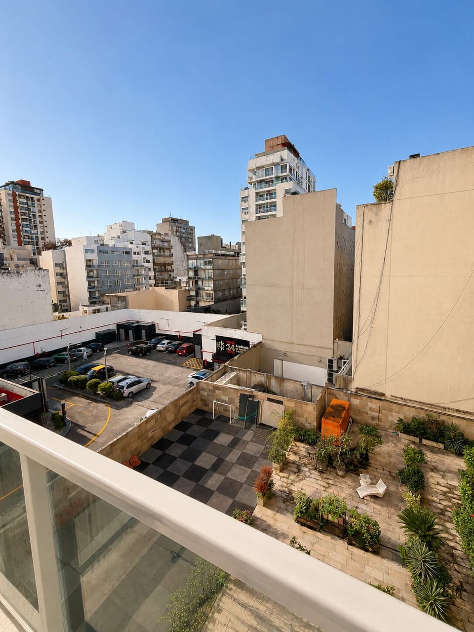 Courtyard view