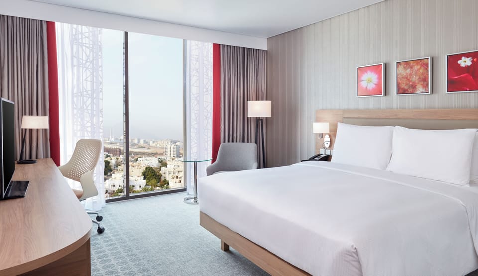 Minibar, in-room safe, desk, blackout drapes