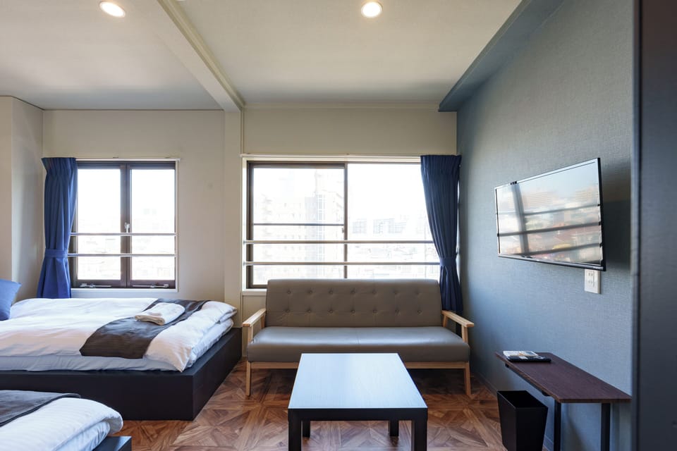 Standard 4-Person Room A, Non Smoking | Free WiFi, bed sheets
