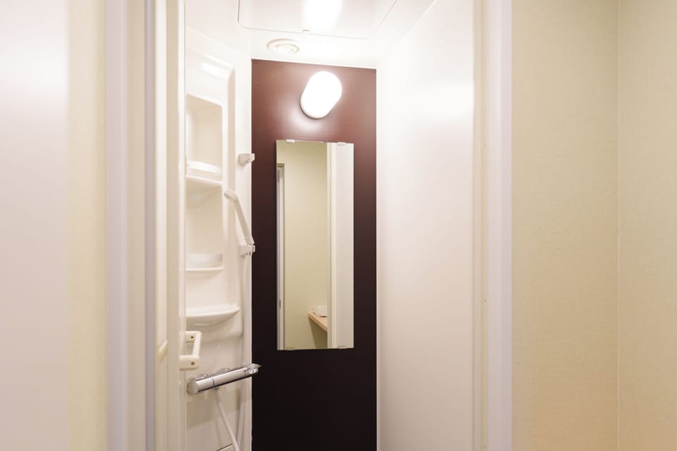 Standard 4-Person Room A, Non Smoking | Bathroom | Slippers, towels