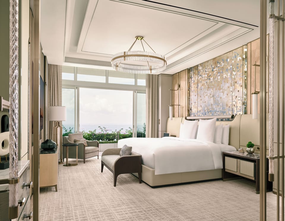 The Chairman Suite (3-Bedroom) | Egyptian cotton sheets, premium bedding, minibar (some free items)