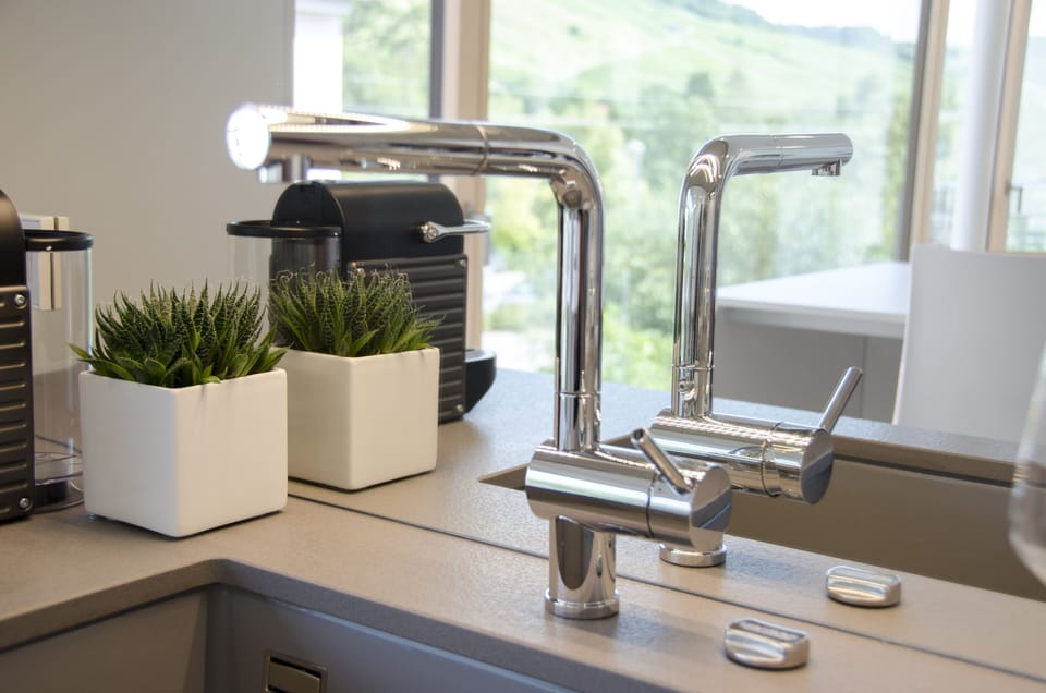 Apartment, Balcony | Private kitchen | Full-size fridge, microwave, oven, stovetop