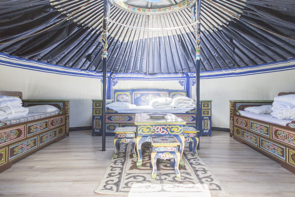 Standard Yurt | Individually decorated, individually furnished