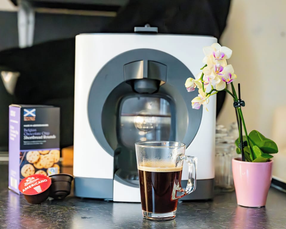 Panoramic Apartment, Mountain View | Coffee and/or coffee maker