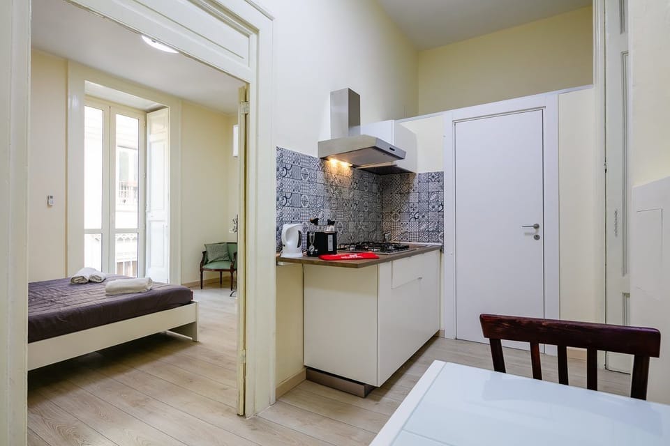 Apartment, 2 Bedrooms | Private kitchenette | Fridge, stovetop, coffee/tea maker, electric kettle