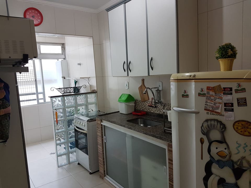 Traditional Apartment, Multiple Beds, Accessible, Partial Sea View | Private kitchen | Fridge, microwave, oven, stovetop