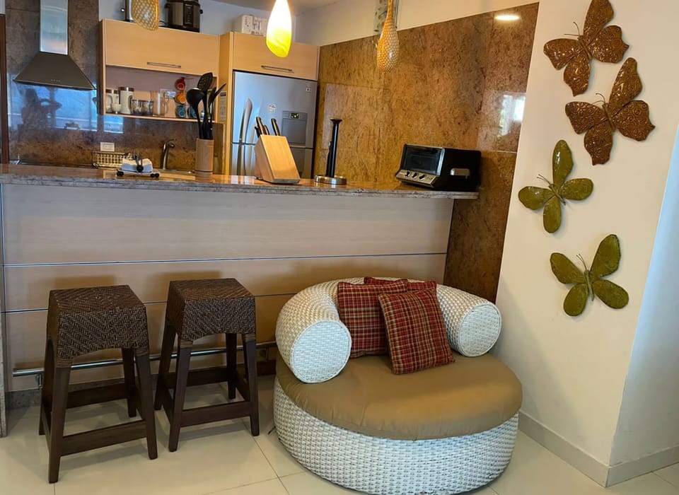 Family Duplex, Multiple Beds, Non Smoking | Living area | 22-inch LCD TV with satellite channels, TV