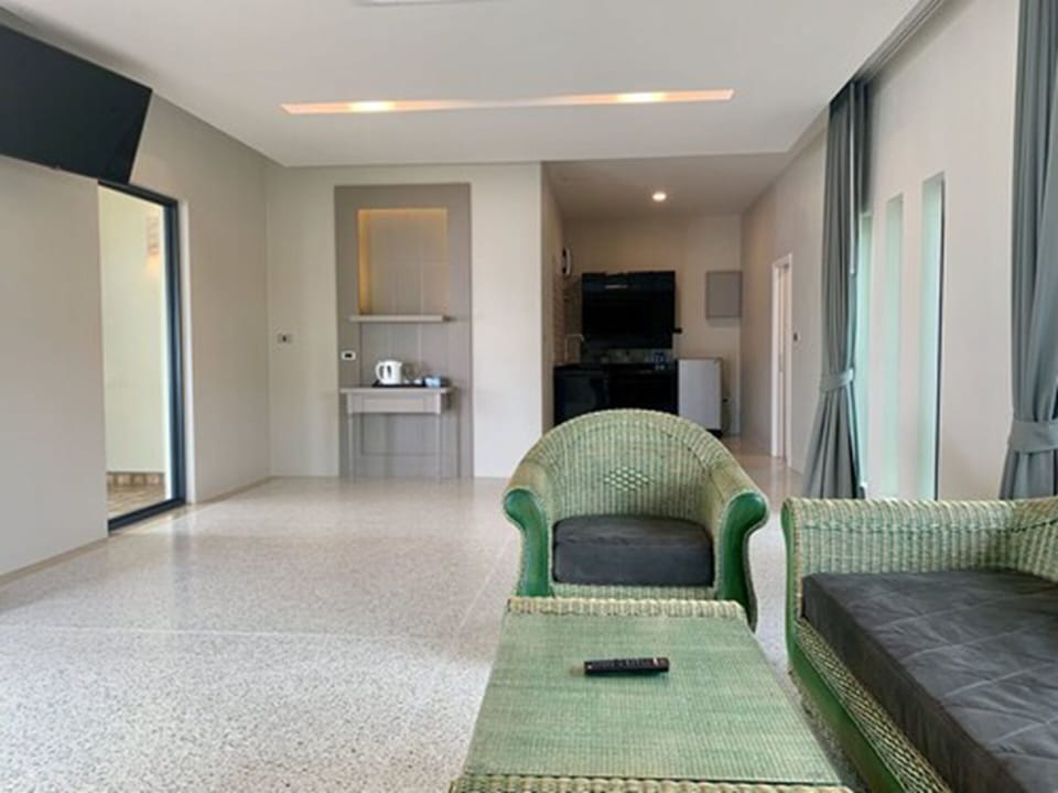 Pool Residence Villa | Living area | 42-inch LED TV with satellite channels, TV