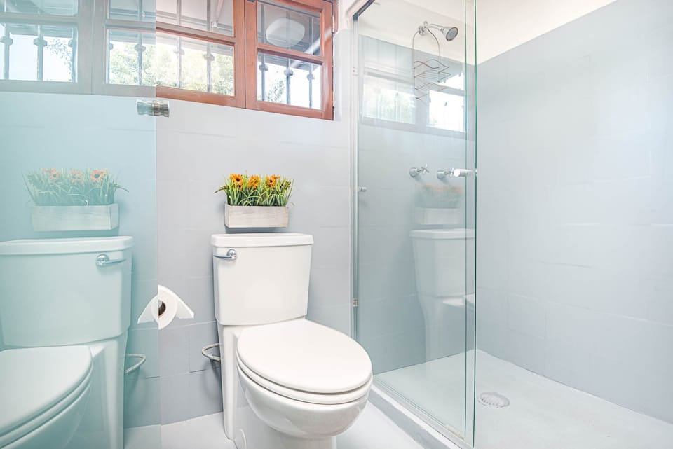 Design Double Room, 1 Queen Bed | Bathroom | Shower, free toiletries, hair dryer, bathrobes