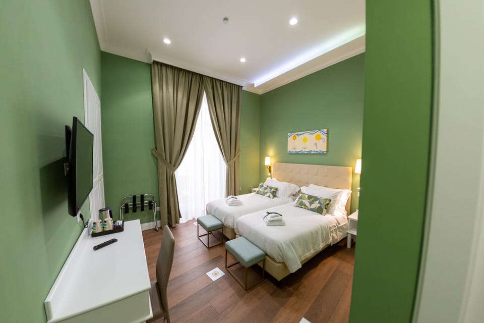 Comfort Double Room | Premium bedding, in-room safe, individually furnished, desk