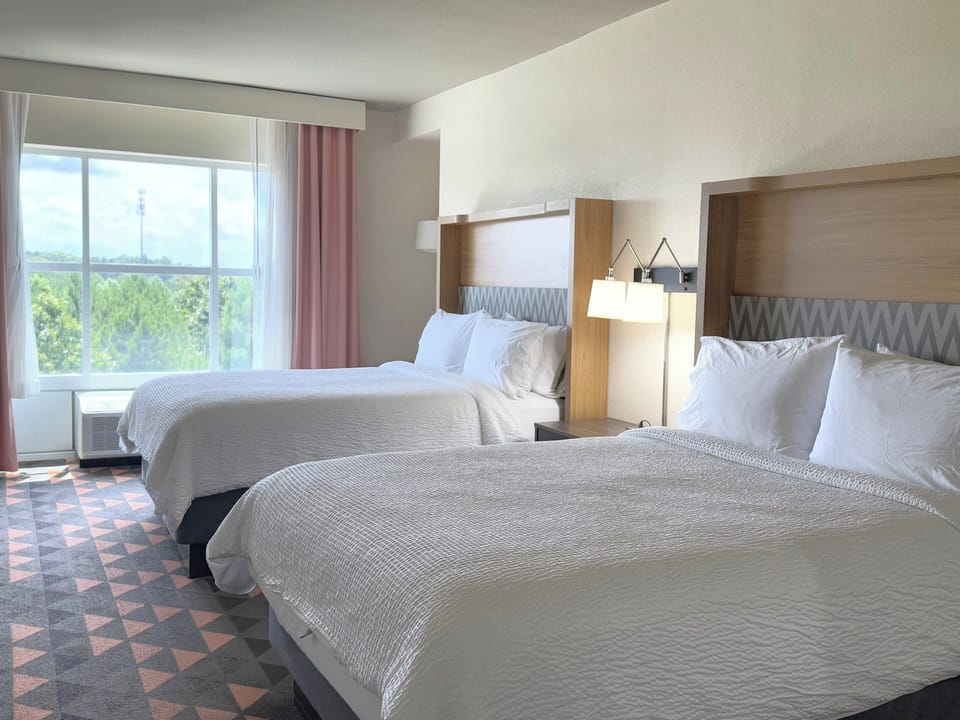 Standard Room, 2 Queen Beds | Down comforters, pillowtop beds, desk, blackout drapes