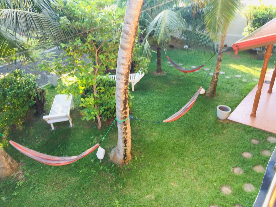 Basic Double Room, 1 King Bed, Terrace, Garden View | Garden view