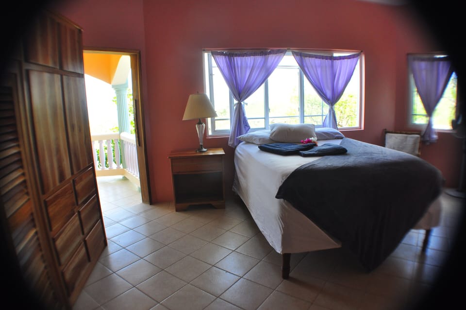 Blackout drapes, iron/ironing board (on request), WiFi (free)