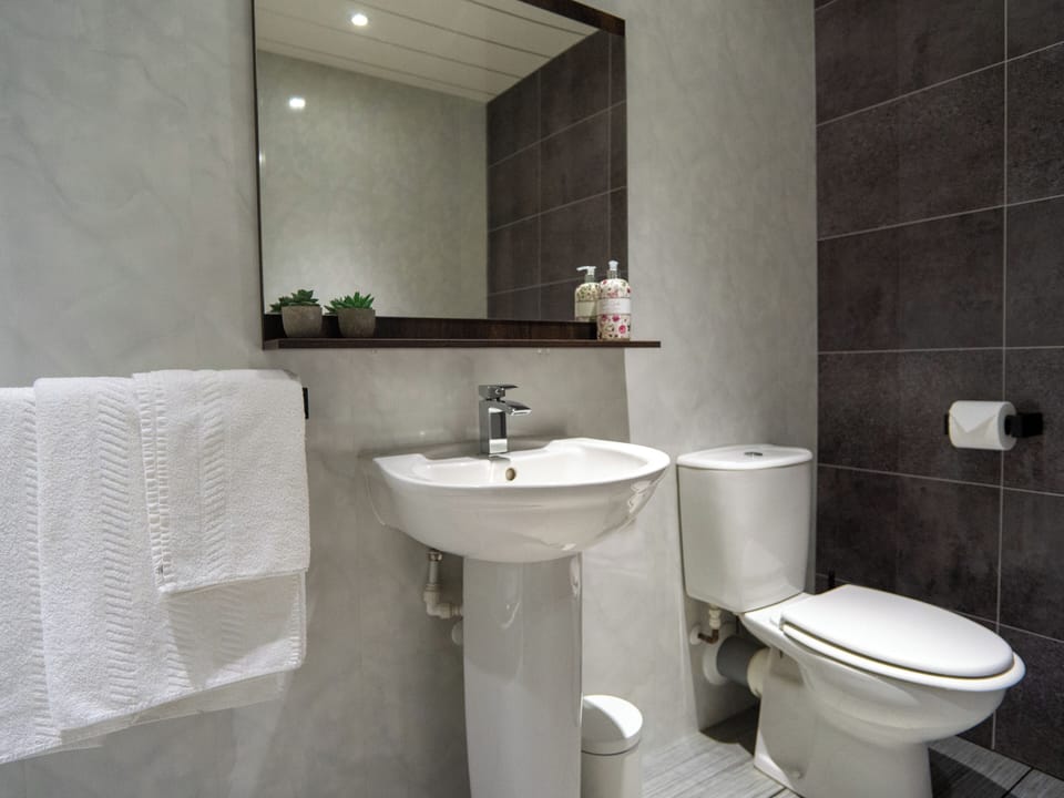 Superior King Room | Bathroom | Shower, free toiletries, hair dryer, bathrobes