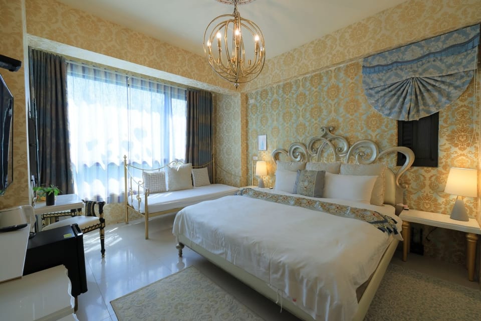 Standard Double Room, Multiple Beds, Non Smoking | Premium bedding, down comforters, memory foam beds