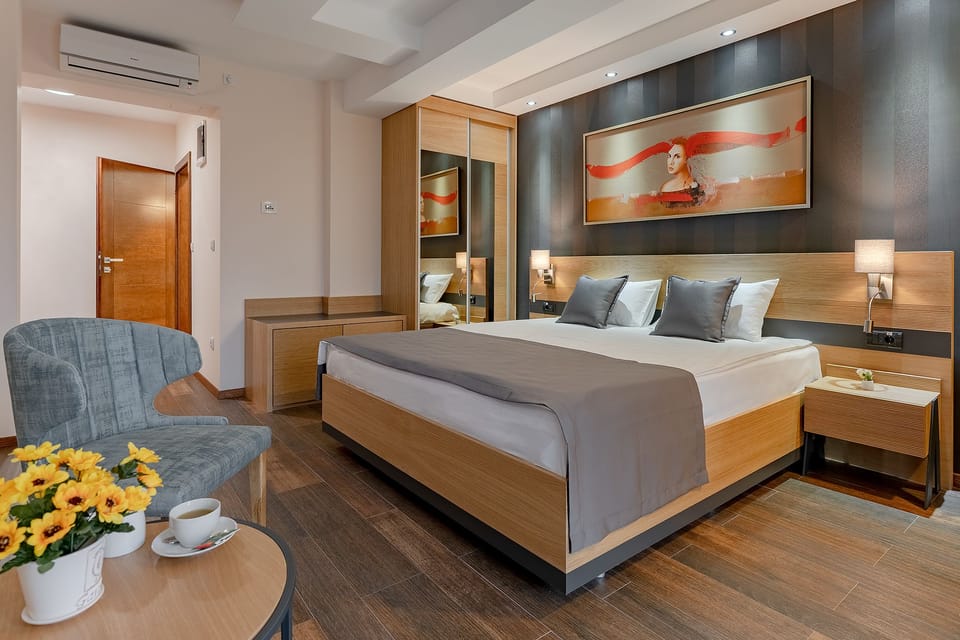 Superior Double Room, Accessible | Memory foam beds, minibar, in-room safe, individually decorated