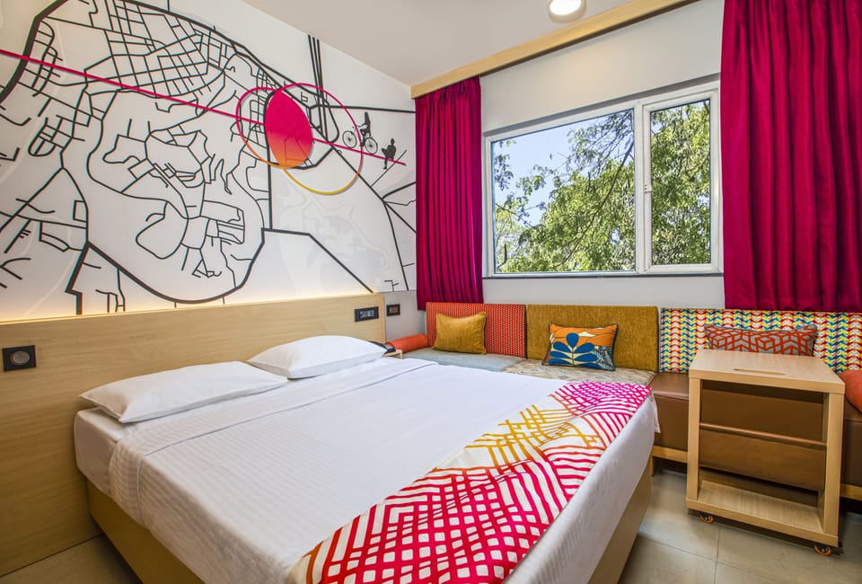 Luxe Queen Room | Memory foam beds, in-room safe, desk, laptop workspace