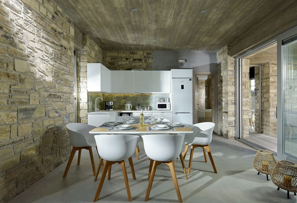Luxury Villa, 2 Bedrooms | Private kitchen | Fridge, microwave, oven, stovetop