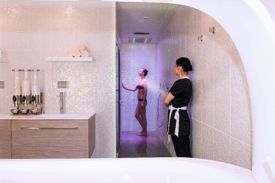 Couples treatment rooms, Turkish bath, body treatments, hydrotherapy