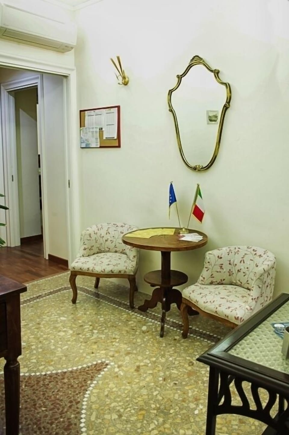 Lobby sitting area