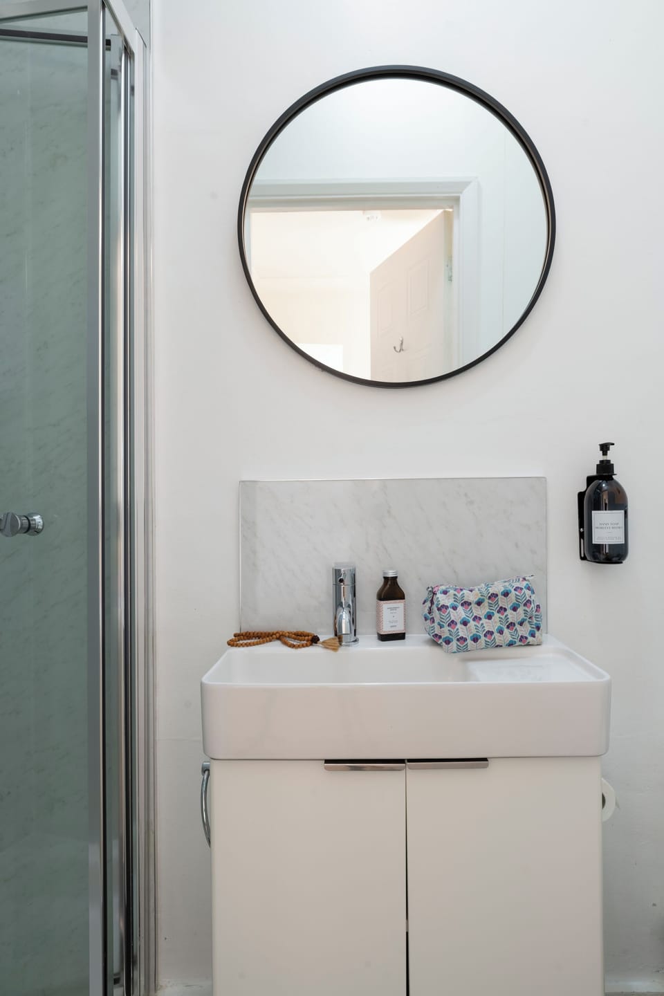 Small Double Room with Private Shower | Bathroom | Free toiletries, hair dryer, towels, shampoo