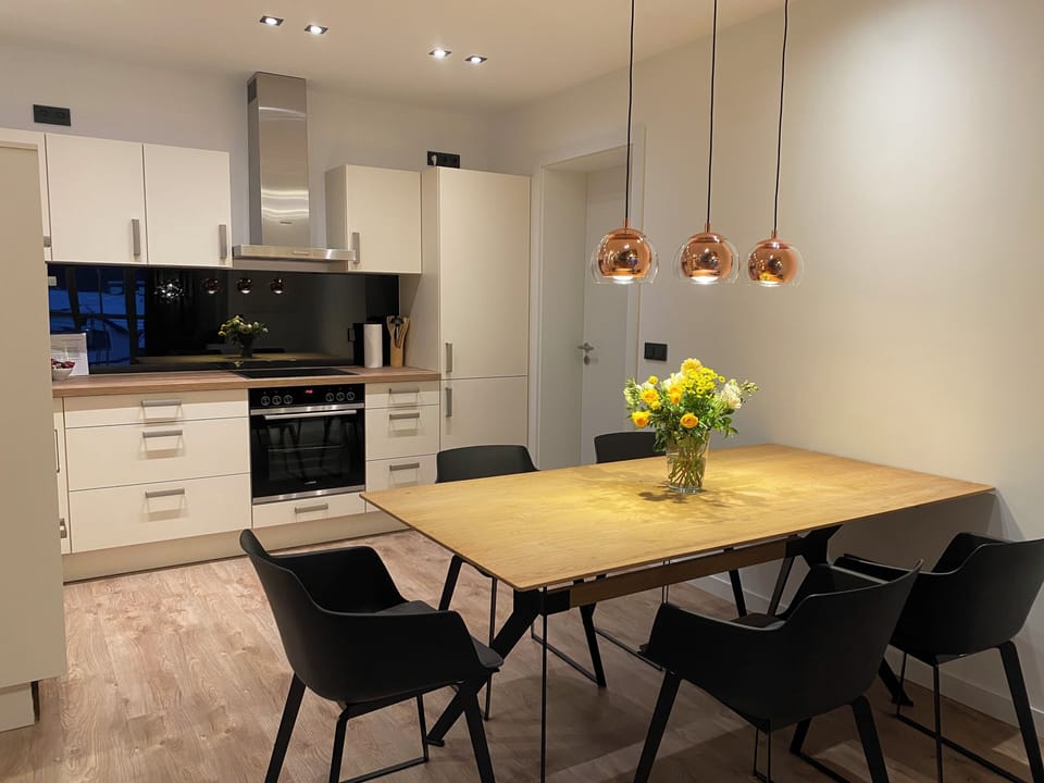 Premium Apartment, 4 Bedrooms, Balcony, Mountainside | In-room safe, individually furnished, laptop workspace, blackout drapes