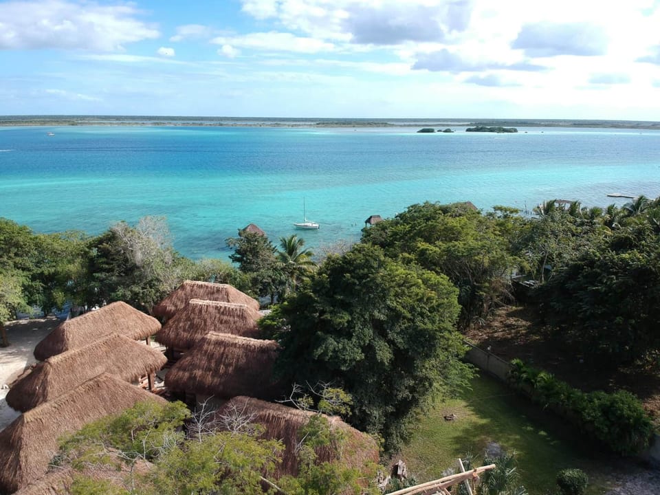Private beach