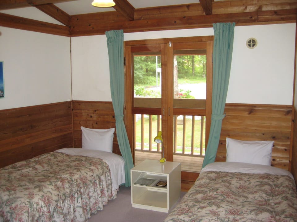 Down comforters, blackout drapes, rollaway beds