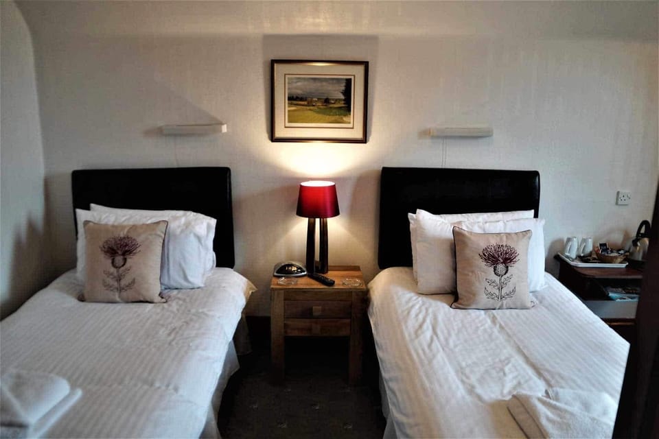 Twin Room (with Shower) | 1 bedroom, desk, iron/ironing board, free WiFi