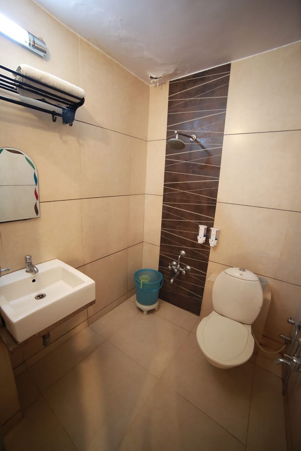 Deluxe AC Rooms | Bathroom | Shower, rainfall showerhead, free toiletries, bidet