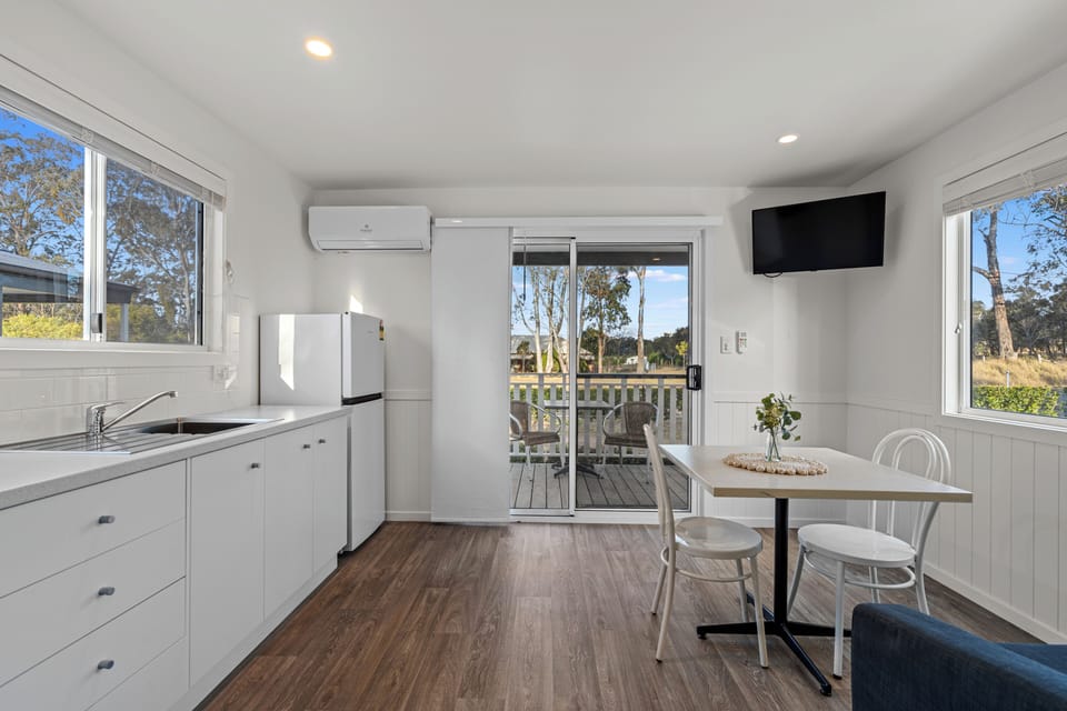 Superior Studio | Private kitchen | Full-size fridge, microwave, stovetop, electric kettle