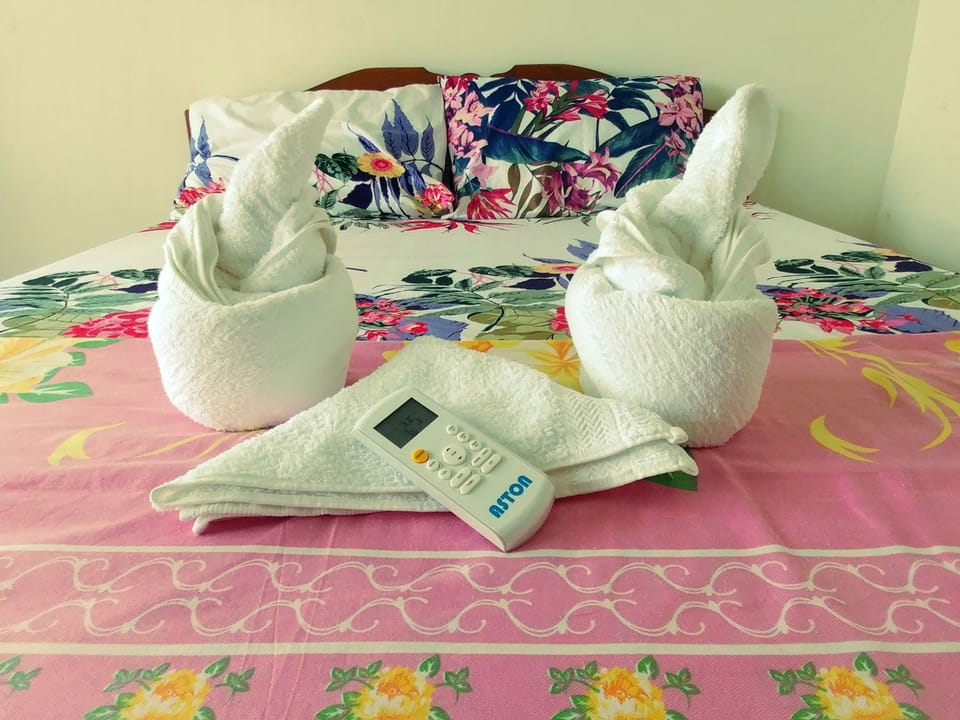 Premium bedding, desk, free WiFi, bed sheets