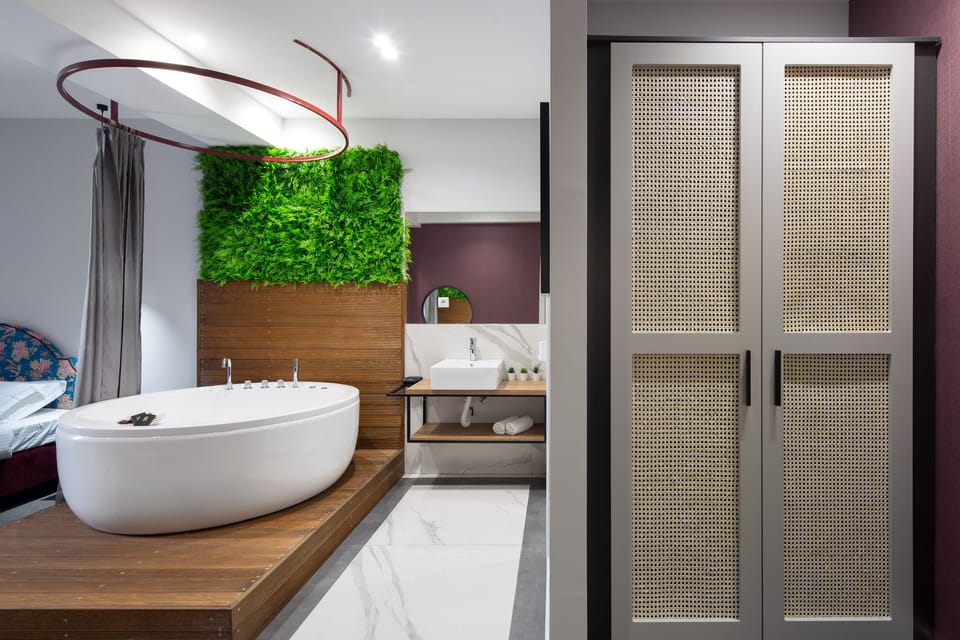 Luxury Double Room, City View | Premium bedding, Tempur-Pedic beds, minibar, in-room safe