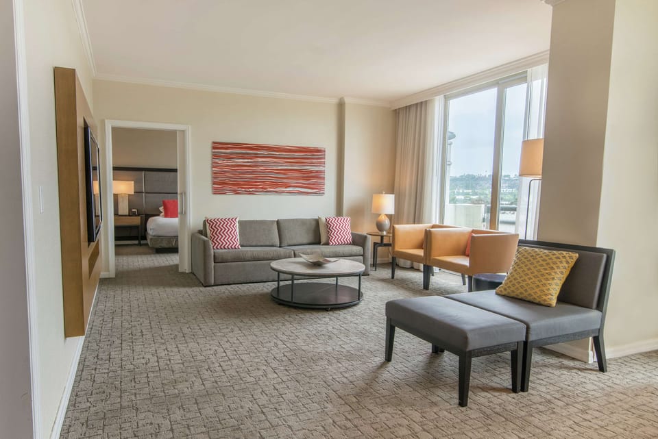 Presidential Suite, 1 King Bed with Sofa bed, Jetted Tub, Valley View (Top Floor, 2 Room Suite) | View from room