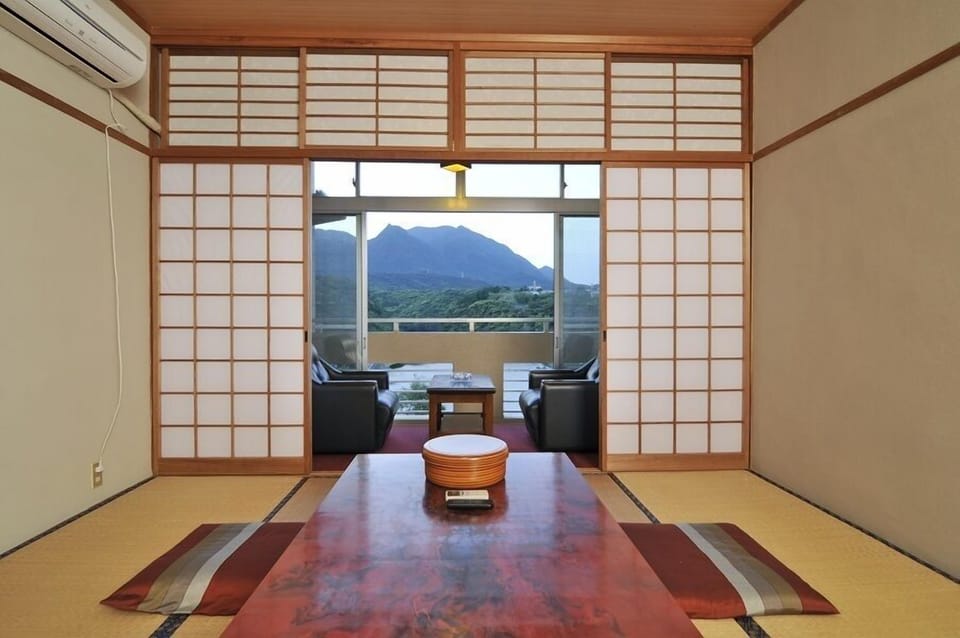 Japanese Style Room (8 Tatami mat) with Private Bathroom, Non Smoking | Down comforters, in-room safe, desk, iron/ironing board
