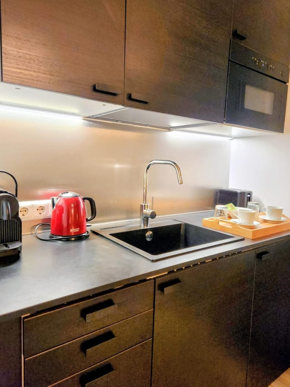 Family Suite | Private kitchen | Espresso maker, electric kettle