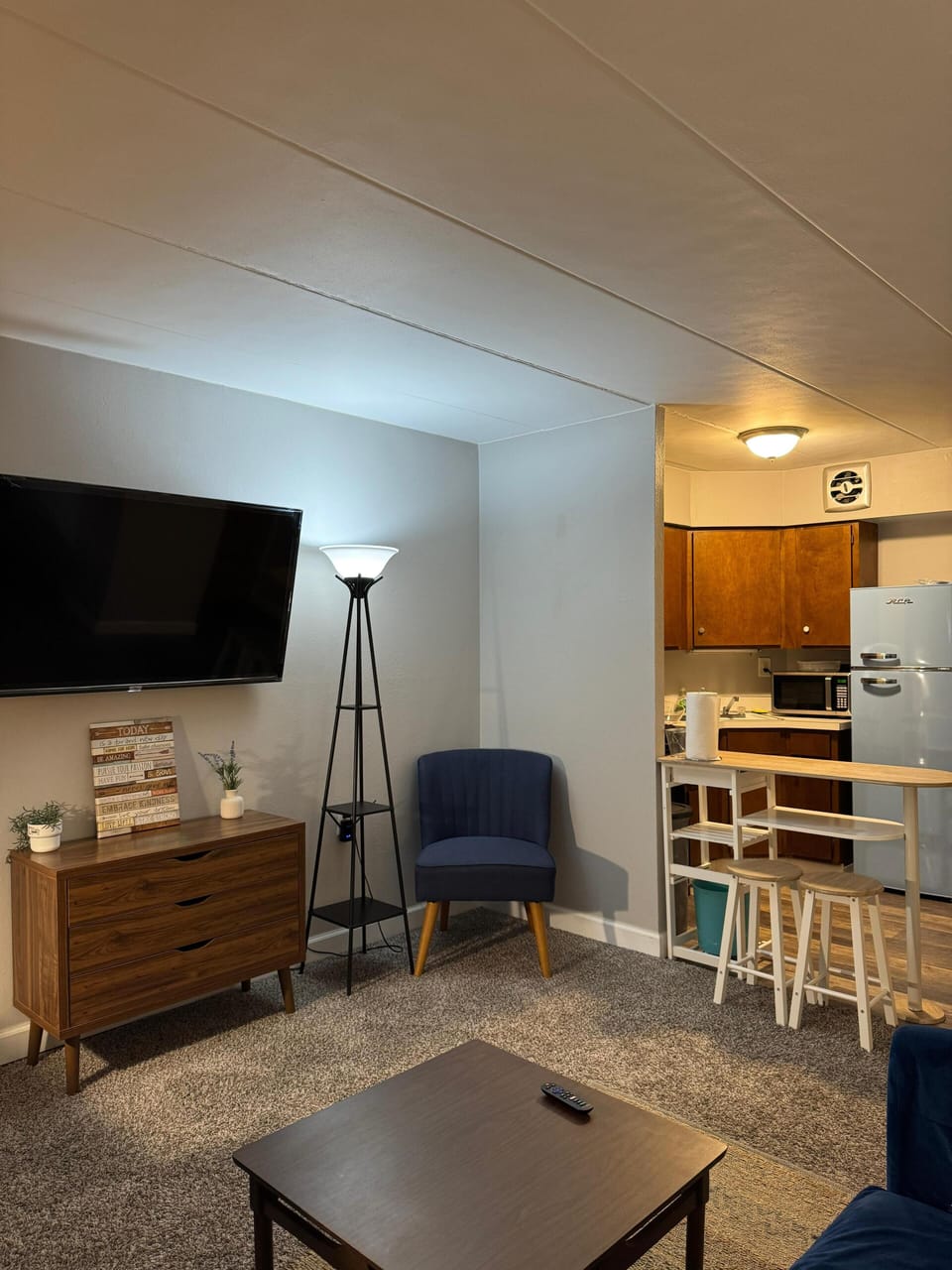 Signature Apartment, 1 Double Bed | Living area | 55-inch Smart TV with digital channels, TV, Netflix