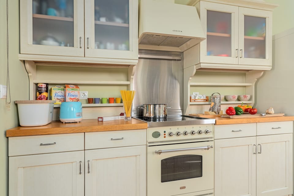 Villa, 4 Bedrooms, Private Pool, Sea View | Private kitchen | Full-size fridge, oven, stovetop, dishwasher