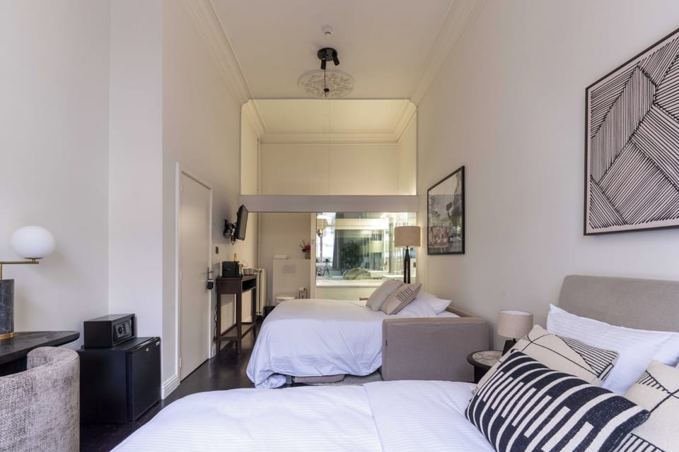 Double Room | Premium bedding, in-room safe, individually decorated, desk