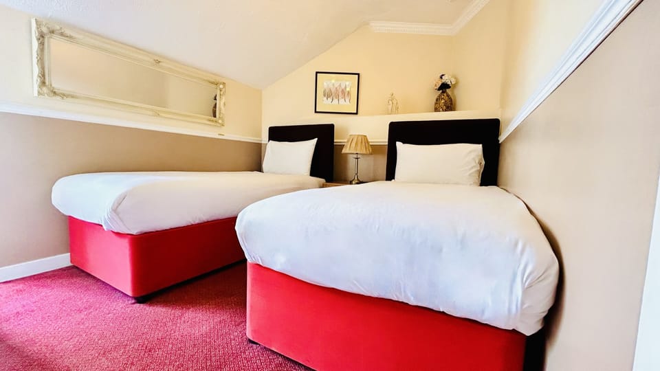 Twin Room | Down comforters, blackout drapes, WiFi (free)