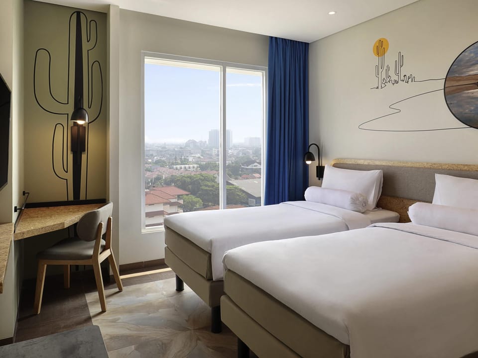 Superior Room, 2 Twin Beds | Premium bedding, desk, soundproofing, free WiFi