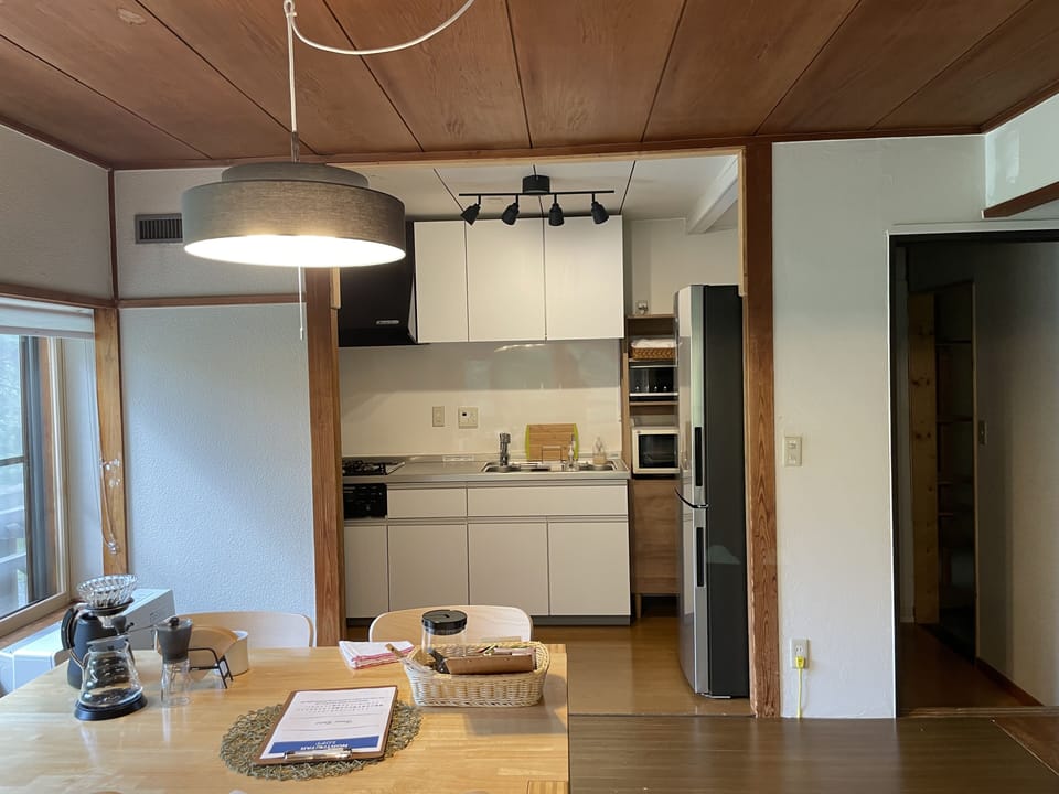 Basic Room, Non Smoking, Kitchen | Private kitchen | Fridge, microwave, stovetop, coffee/tea maker