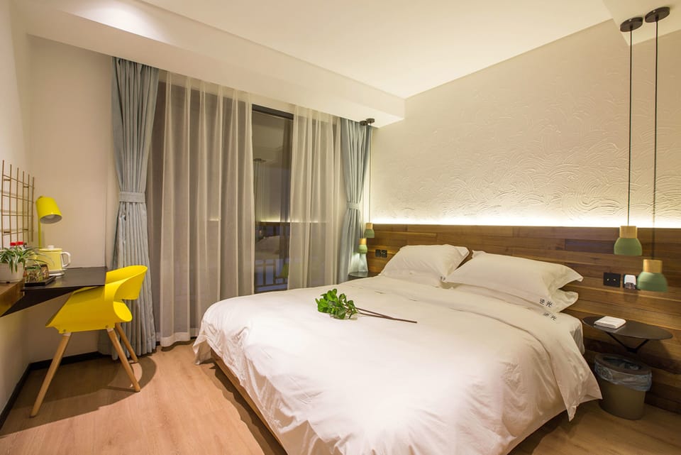 Double Room B | Desk, blackout drapes, iron/ironing board, free WiFi