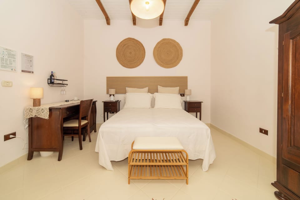 Standard Double Room, Private Bathroom, Courtyard View | Minibar, desk, free cribs/infant beds, free WiFi