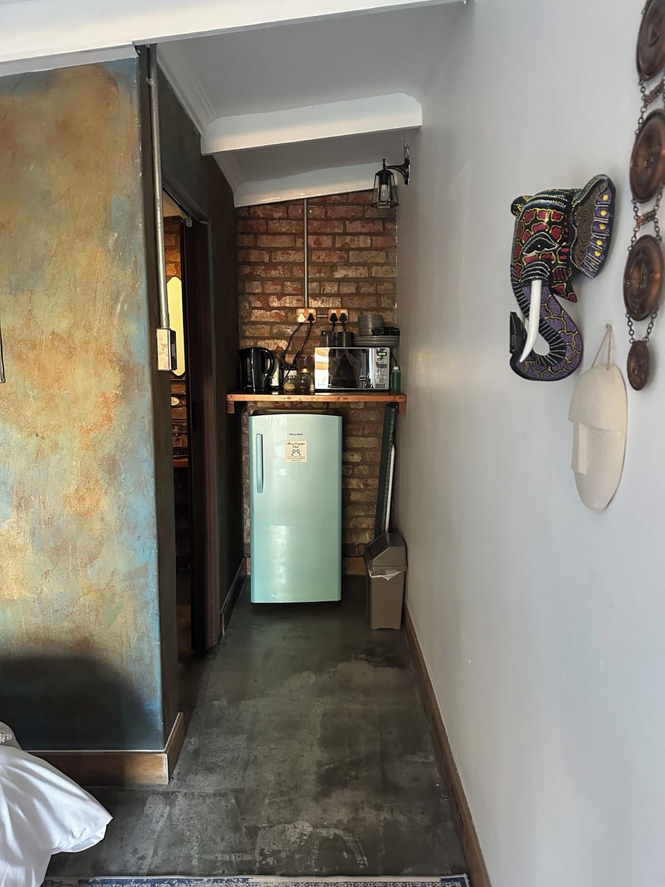 Standard Double Room | Private kitchen | Fridge, microwave, electric kettle, toaster