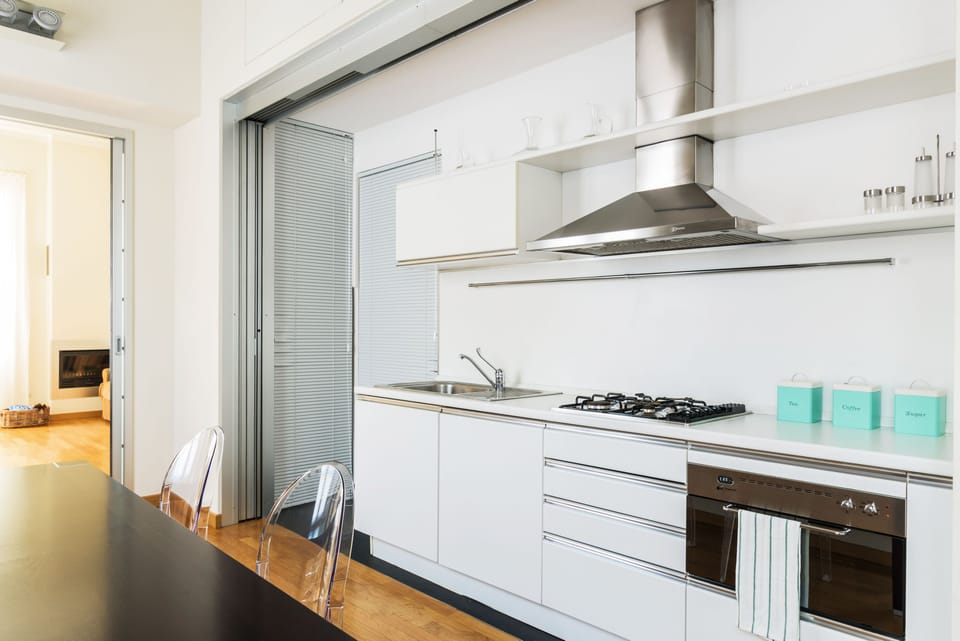 Apartment, 1 Bedroom | Private kitchen | Fridge, microwave, stovetop, dishwasher