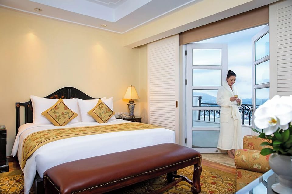 Indochine 2 bedrooms Suite | Premium bedding, minibar, in-room safe, desk