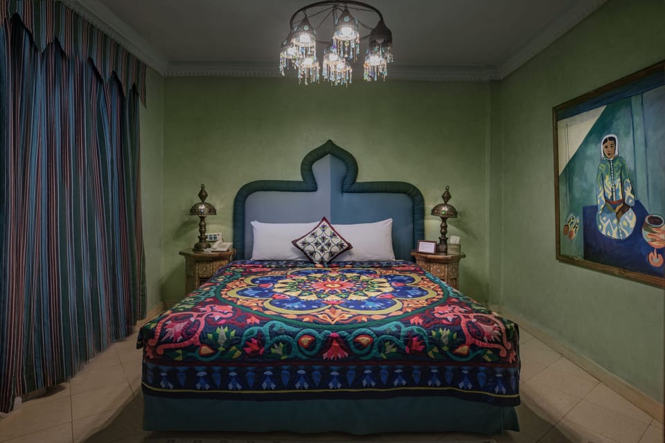 Superior King Suite with Balcony | 1 bedroom, Egyptian cotton sheets, premium bedding, minibar