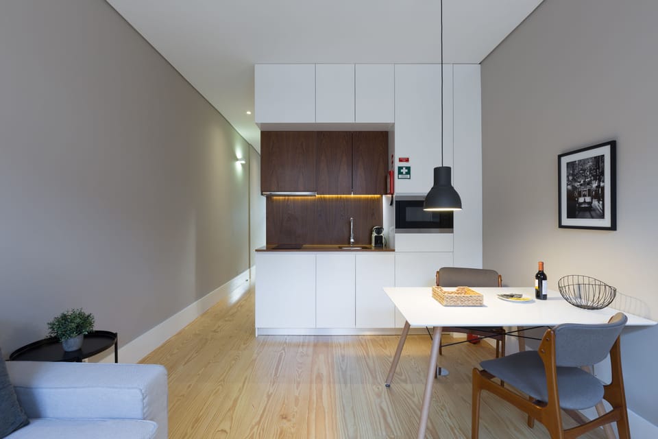 Premium Apartment, 1 Bedroom, Non Smoking, City View (1) | Private kitchen | Fridge, microwave, stovetop, espresso maker